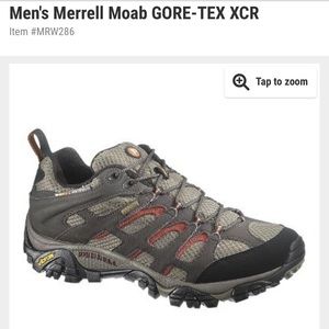 Merrell Moab Gore-Tex XCR Hiking shoes Sz 8.5